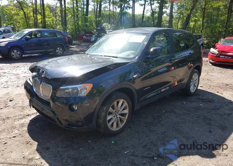 2013 BMW X3 xDrive28I from USA, damaged, VIN 5UXWX9C5XD0A19700